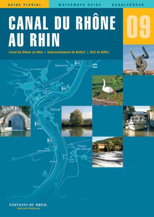 Francie -Cl. Rhone/Rhin  - plavební mapa