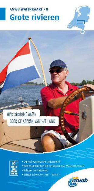 doporučujeme: Holandsko - plavební mapa 8 - Grote Rivieren