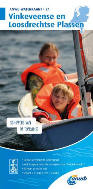 doporučujeme: Holandsko - plavební mapa 21 - Vinkeveense en Loosdrechtse Plassen